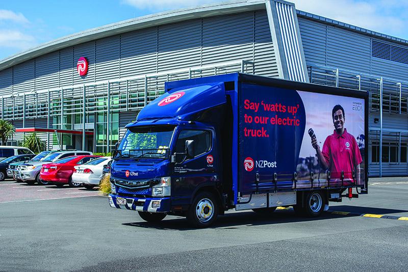NZ Post signs and delivers with Fuso eCanter New Zealand Company